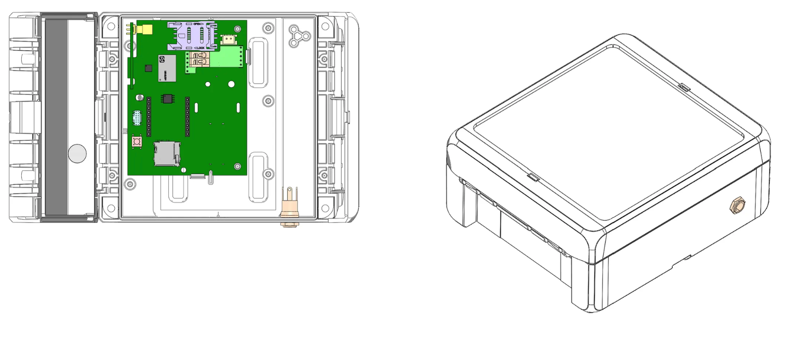 Wireless M-BUS Gateway V4 (12V)