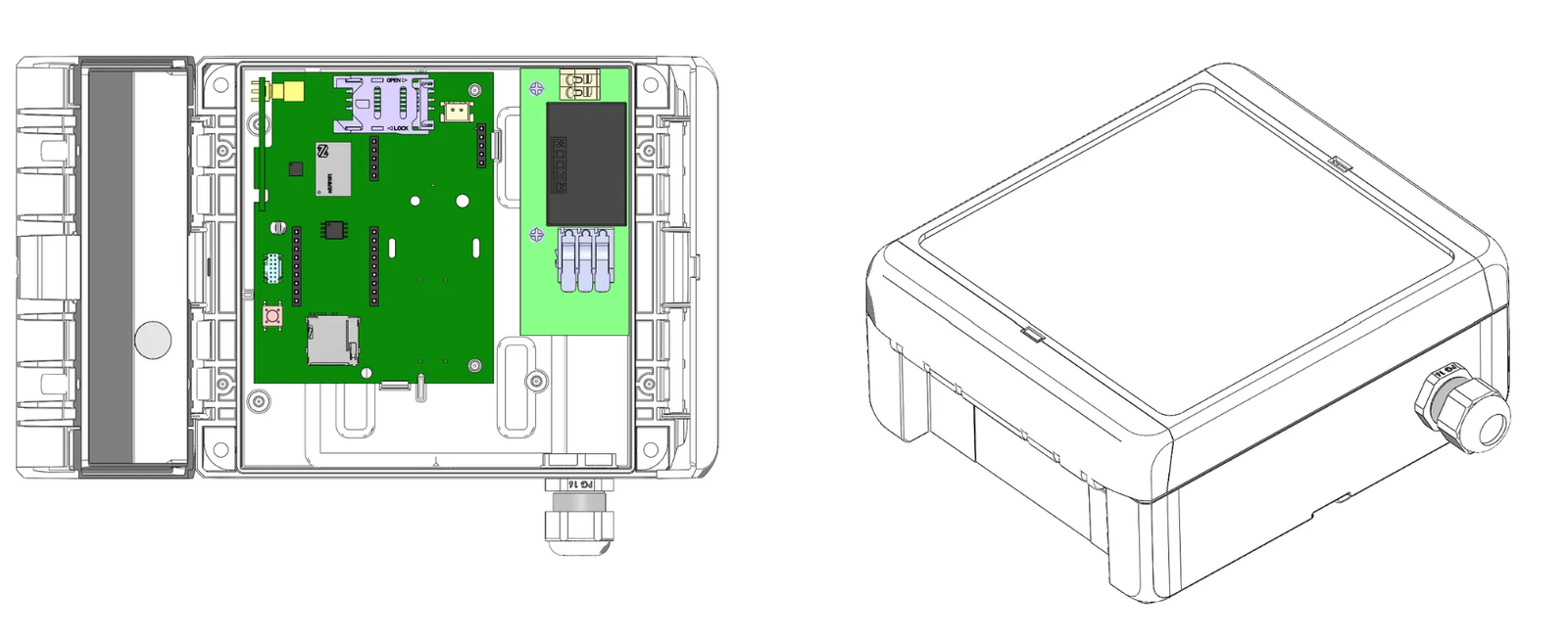 Wireless M-BUS Gateway V4 (230V)