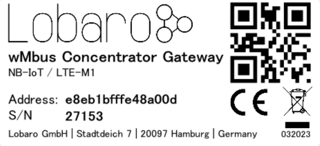Label LOB-GW-DINRAIL-HYB-WMBUS-C