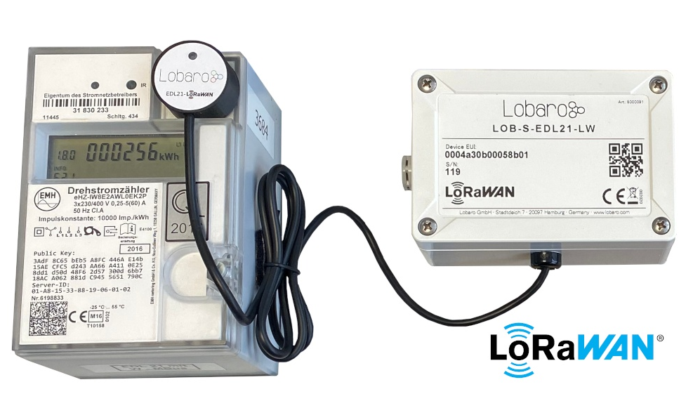 Lobaro EDL21 over LoRaWAN bridge