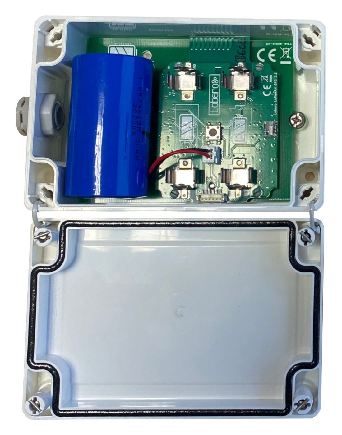 Lobaro GPS-LoRaWAN V3 with D-cell battery