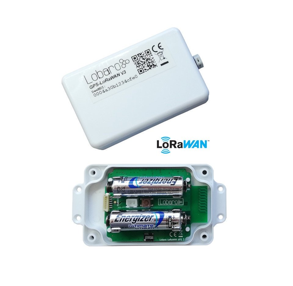 Lobaro GPS-LoRaWAN V3, opened