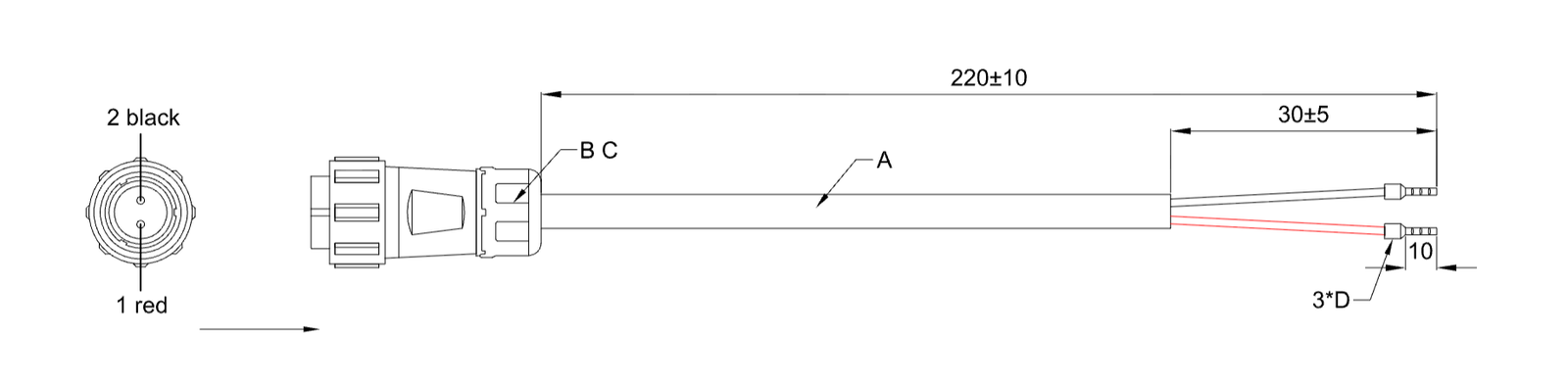 SP13 2-pin plug wiring diagram
